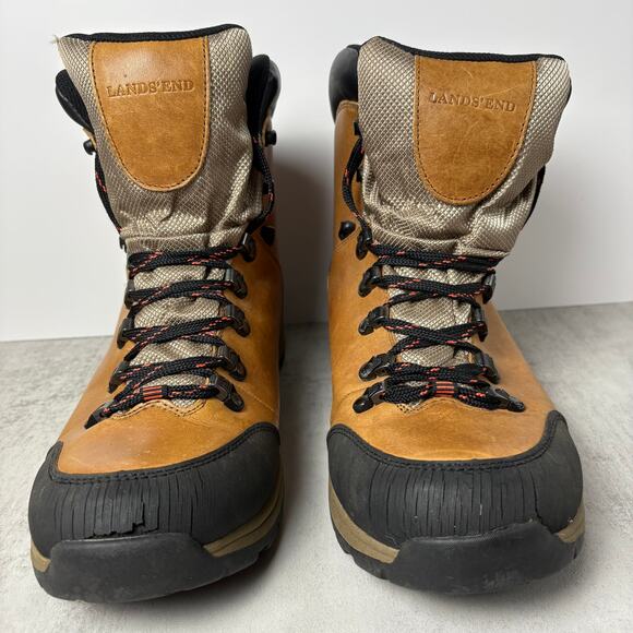 Lands\' End St. Elias Waterproof Leather Hiking Boots Men\'s 13D main image 14